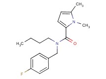 N-butyl-N-(4-fluorobenzyl)-1,5-dimethyl-1H-pyrrole-2-carboxamide