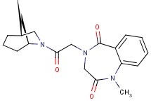 4-{2-[(1R*,5S*)-6-azabicyclo[3.2.1]oct-6-yl]-2-oxoethyl}-1-methyl-3,4-dihydro-1H-1,4-benzodiazepine-2,5-dione