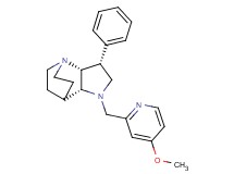 (3R*,3aR*,7aR*)-1-[(4-methoxypyridin-2-yl)methyl]-3-phenyloctahydro-4,7-ethanopyrrolo[3,2-b]pyridine