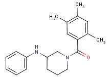 N-phenyl-1-(2,4,5-trimethylbenzoyl)-3-piperidinamine