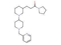 3-[3-oxo-3-(1-pyrrolidinyl)propyl]-1'-(2-pyridinylmethyl)-1,4'-bipiperidine