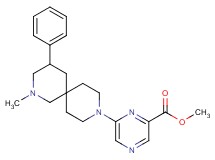 methyl 6-(2-methyl-4-phenyl-2,9-diazaspiro[5.5]undec-9-yl)-2-pyrazinecarboxylate