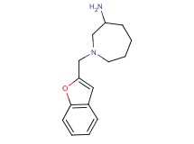1-(1-benzofuran-2-ylmethyl)-3-azepanamine dihydrochloride