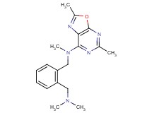 N-{2-[(dimethylamino)methyl]benzyl}-N,2,5-trimethyl[1,3]oxazolo[5,4-d]pyrimidin-7-amine