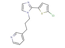 3-{3-[2-(5-chloro-2-thienyl)-1H-imidazol-1-yl]propyl}pyridine