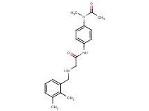 N-{4-[acetyl(methyl)amino]phenyl}-2-[(2,3-dimethylbenzyl)amino]acetamide