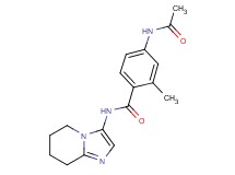 4-(acetylamino)-2-methyl-N-(5,6,7,8-tetrahydroimidazo[1,2-a]pyridin-3-yl)benzamide