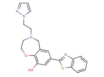 7-(1,3-benzothiazol-2-yl)-4-[2-(1H-pyrazol-1-yl)ethyl]-2,3,4,5-tetrahydro-1,4-benzoxazepin-9-ol