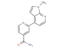 2-(1-methyl-1H-pyrrolo[2,3-b]pyridin-4-yl)isonicotinamide