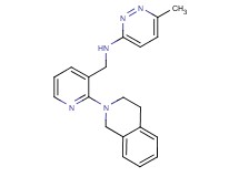 N-{[2-(3,4-dihydroisoquinolin-2(1H)-yl)pyridin-3-yl]methyl}-6-methylpyridazin-3-amine