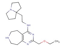 2-(ethoxymethyl)-N-[2-(tetrahydro-1H-pyrrolizin-7a(5H)-yl)ethyl]-6,7,8,9-tetrahydro-5H-pyrimido[4,5-d]azepin-4-amine dihydrochloride