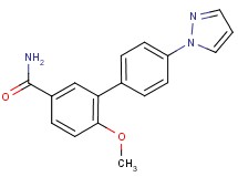 6-methoxy-4'-(1H-pyrazol-1-yl)biphenyl-3-carboxamide