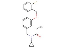 N-cyclopropyl-N-{3-[(2-fluorobenzyl)oxy]benzyl}propanamide