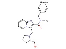 N-benzyl-3-{[(2S)-2-(hydroxymethyl)-1-pyrrolidinyl]methyl}-N-methylimidazo[1,2-a]pyridine-2-carboxamide