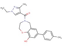 4-[(1-ethyl-3-methyl-1H-pyrazol-4-yl)carbonyl]-7-(4-methylphenyl)-2,3,4,5-tetrahydro-1,4-benzoxazepin-9-ol