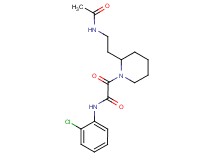 2-{2-[2-(acetylamino)ethyl]piperidin-1-yl}-N-(2-chlorophenyl)-2-oxoacetamide