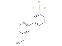 {2-[3-(trifluoromethyl)phenyl]pyridin-4-yl}methanol