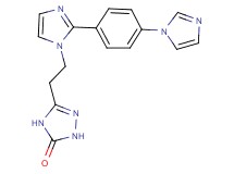 5-(2-{2-[4-(1H-imidazol-1-yl)phenyl]-1H-imidazol-1-yl}ethyl)-2,4-dihydro-3H-1,2,4-triazol-3-one