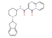 N-[1-(2,3-dihydro-1H-inden-2-yl)-3-piperidinyl]-4-oxo-4H-pyrido[1,2-a]pyrimidine-3-carboxamide