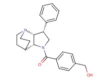 (4-{[(3R*,3aR*,7aR*)-3-phenylhexahydro-4,7-ethanopyrrolo[3,2-b]pyridin-1(2H)-yl]carbonyl}phenyl)methanol