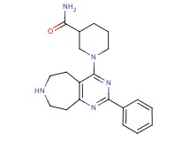 1-(2-phenyl-6,7,8,9-tetrahydro-5H-pyrimido[4,5-d]azepin-4-yl)piperidine-3-carboxamide
