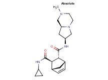 (1R,2R,3R,4S)-N-cyclopropyl-N'-[(7S,8aS)-2-methyloctahydropyrrolo[1,2-a]pyrazin-7-yl]bicyclo[2.2.1]hept-5-ene-2,3-dicarboxamide
