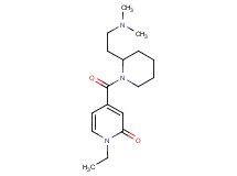 4-({2-[2-(dimethylamino)ethyl]-1-piperidinyl}carbonyl)-1-ethyl-2(1H)-pyridinone