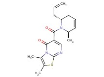6-{[(2R*,6R*)-2-allyl-6-methyl-3,6-dihydropyridin-1(2H)-yl]carbonyl}-2,3-dimethyl-5H-[1,3]thiazolo[3,2-a]pyrimidin-5-one