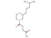4-[2-(4-methylpentyl)-4-morpholinyl]-4-oxobutanamide