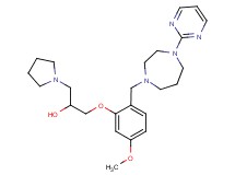 1-(5-methoxy-2-{[4-(2-pyrimidinyl)-1,4-diazepan-1-yl]methyl}phenoxy)-3-(1-pyrrolidinyl)-2-propanol