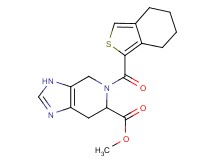methyl 5-(4,5,6,7-tetrahydro-2-benzothien-1-ylcarbonyl)-4,5,6,7-tetrahydro-3H-imidazo[4,5-c]pyridine-6-carboxylate