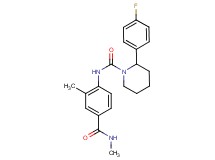 2-(4-fluorophenyl)-N-{2-methyl-4-[(methylamino)carbonyl]phenyl}piperidine-1-carboxamide