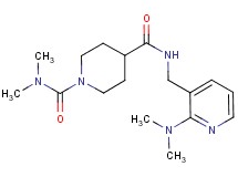 N~4~-{[2-(dimethylamino)-3-pyridinyl]methyl}-N~1~,N~1~-dimethyl-1,4-piperidinedicarboxamide