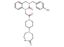 3-(4-methylbenzyl)-1-{2-oxo-2-[4-(5-oxo-1,4-diazepan-1-yl)-1-piperidinyl]ethyl}-3,4-dihydro-2(1H)-quinazolinone
