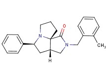(3aS*,5S*,9aS*)-2-(2-methylbenzyl)-5-phenylhexahydro-7H-pyrrolo[3,4-g]pyrrolizin-1(2H)-one