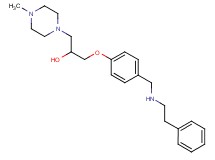 1-(4-methyl-1-piperazinyl)-3-(4-{[(2-phenylethyl)amino]methyl}phenoxy)-2-propanol