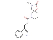 7-[3-(1H-indol-3-yl)propanoyl]-3-methyl-1-oxa-3,7-diazaspiro[4.5]decan-2-one