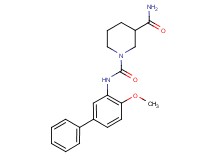 N~1~-(4-methoxybiphenyl-3-yl)piperidine-1,3-dicarboxamide