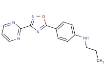 N-propyl-4-[3-(2-pyrimidinyl)-1,2,4-oxadiazol-5-yl]aniline