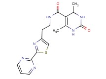 4,6-dimethyl-2-oxo-N-[2-(2-pyrimidin-2-yl-1,3-thiazol-4-yl)ethyl]-1,2,3,4-tetrahydropyrimidine-5-carboxamide