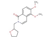 5,6-dimethoxy-2-(tetrahydrofuran-2-ylmethyl)isoquinolin-1(2H)-one