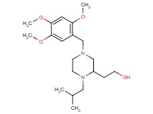 2-[1-isobutyl-4-(2,4,5-trimethoxybenzyl)-2-piperazinyl]ethanol