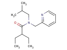 2-ethyl-N-isobutyl-N-(pyridin-2-ylmethyl)butanamide