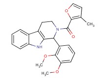 1-(2,3-dimethoxyphenyl)-2-(3-methyl-2-furoyl)-2,3,4,9-tetrahydro-1H-beta-carboline