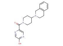 5-{[4-(3,4-dihydro-2(1H)-isoquinolinyl)-1-piperidinyl]carbonyl}-2-pyrazinol