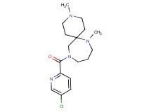 11-[(5-chloropyridin-2-yl)carbonyl]-3,7-dimethyl-3,7,11-triazaspiro[5.6]dodecane