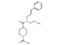 1-acetyl-N-[(2E)-3-phenylprop-2-en-1-yl]-N-propylpiperidine-4-carboxamide