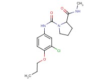 N~1~-(3-chloro-4-propoxyphenyl)-N~2~-methylpyrrolidine-1,2-dicarboxamide