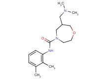 6-[(dimethylamino)methyl]-N-(2,3-dimethylphenyl)-1,4-oxazepane-4-carboxamide