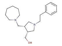 [(3R*,4R*)-4-(azepan-1-ylmethyl)-1-(2-phenylethyl)pyrrolidin-3-yl]methanol